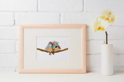 Diamantes Mandarinos - Art Print